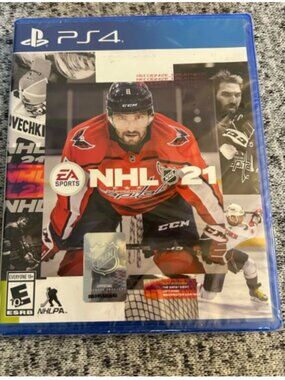 SEALED Alexander Ovechkin Washington Capitals Cover NEW NHL 21 PlayStation 4 PS4